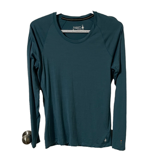 Smartwool Teal Long Sleeve Top Size Medium